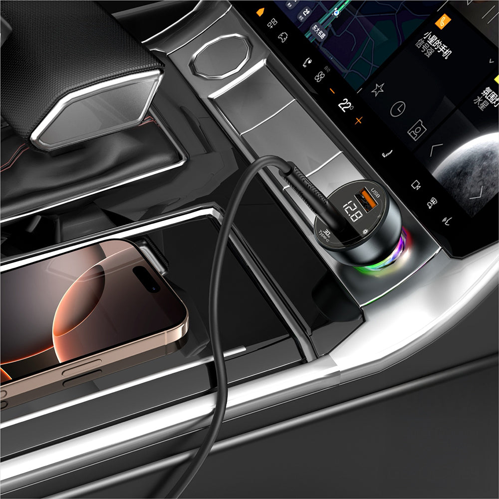 Go Des GD-QC2069 48W Hızlı Şarj Özellikli Dijital Göstergeli Araç Şarj Başlığı Go Des GD-QC2069 48W Hızlı Şarj Özellikli Dijital Göstergeli Araç Şarj Başlığı